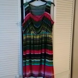 NY Collection Sleeveless Dress 👗 Size XL